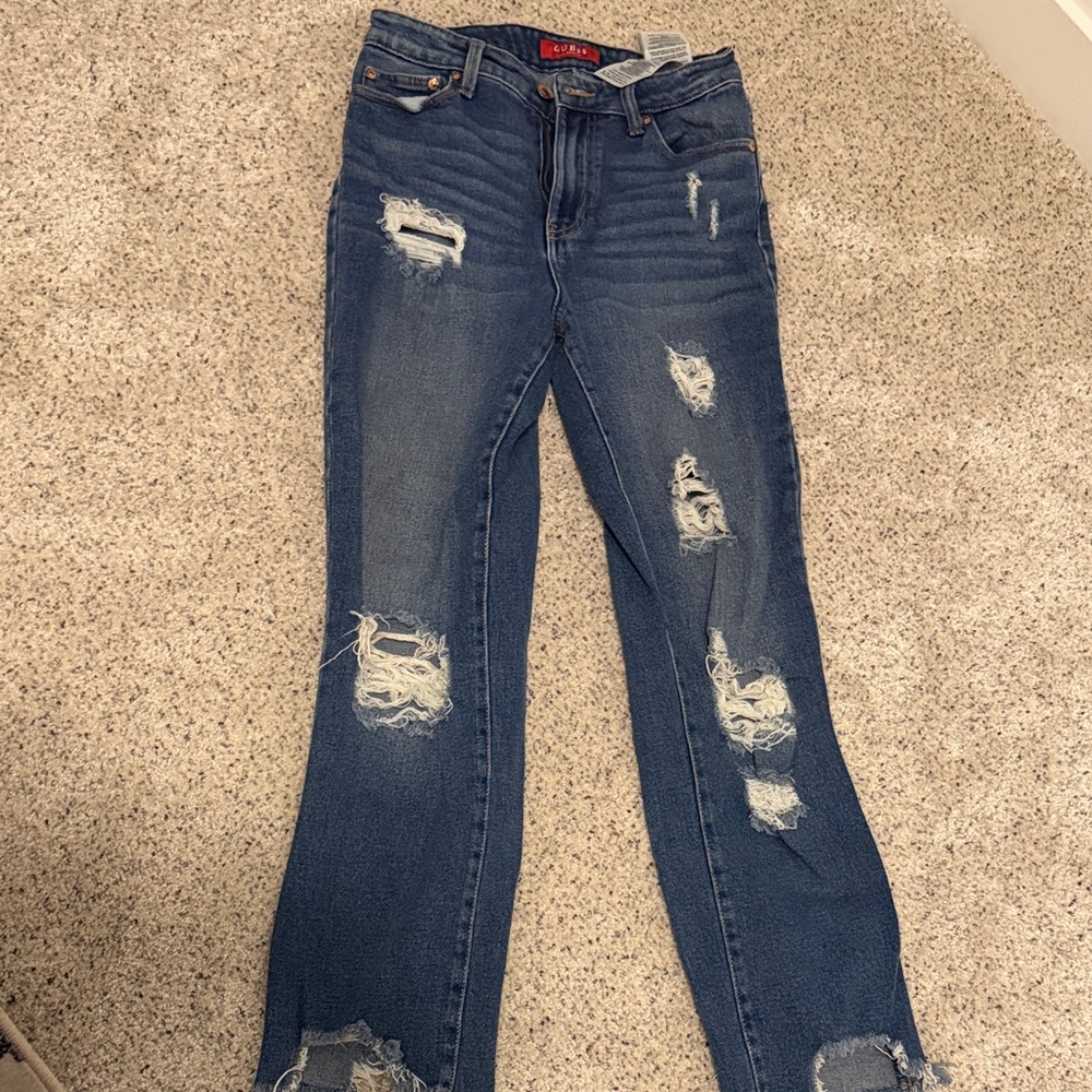 Guess Distressed Jeans in Blue